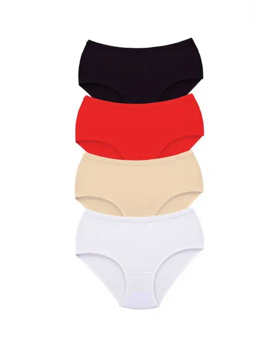 Omarı Yüksek Bel Kalın Lastik Bato Külot