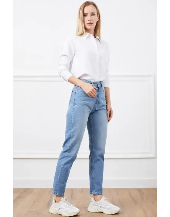 Çarpıcı Mom Jean Pantolon