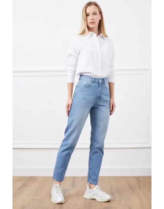 Çarpıcı Mom Jean Pantolon