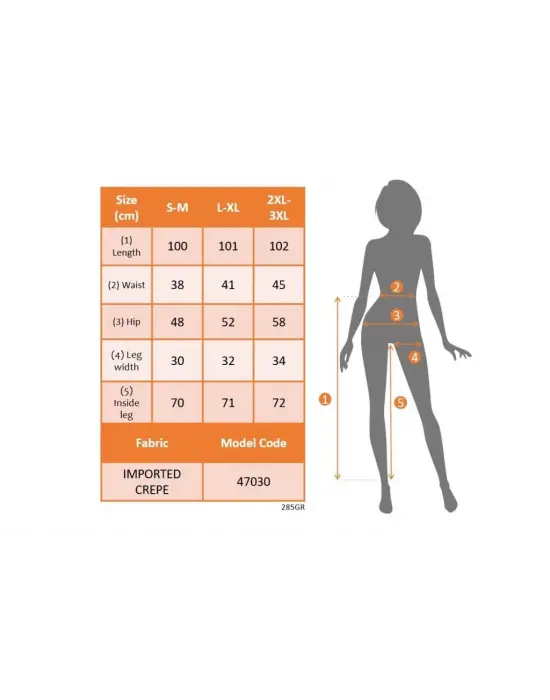 Omarı Yüksek Bel Önden Fermuarlı Kadın Krep Pantolon