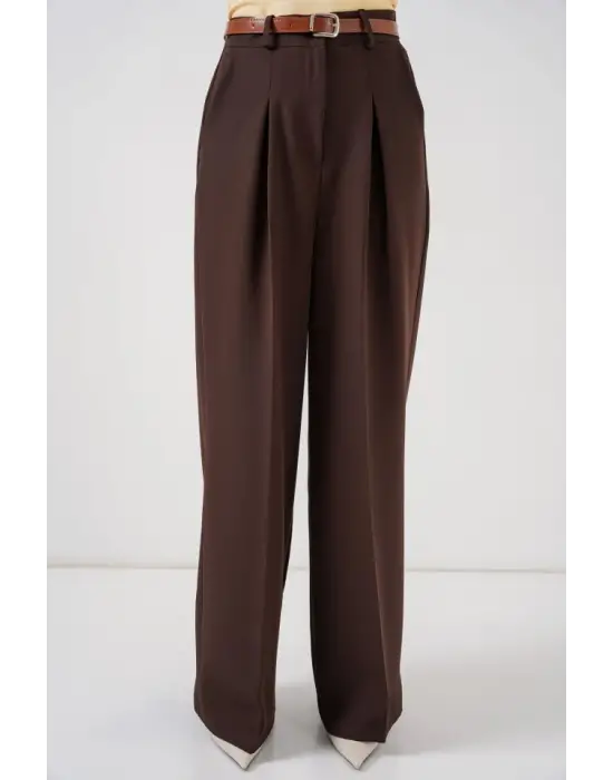 Trend Yüksek Bel Palazzo Pantolon