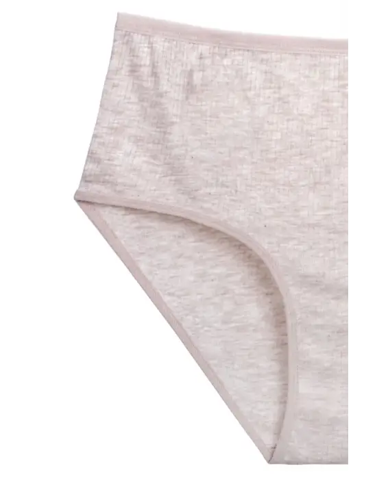 Omarı Yüksek Bel Fitilli Ribana Bato Külot Seti