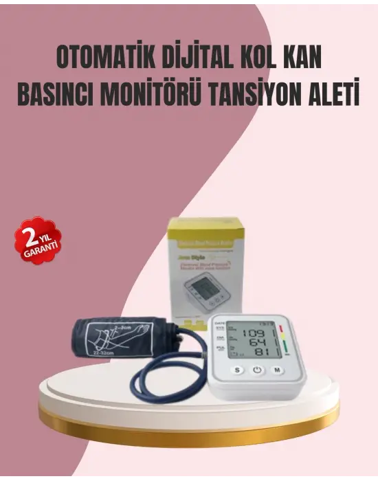Yüksek Hassasiyetli Dijital Tansiyon Ölçer