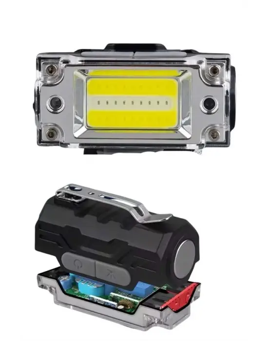 Yüksek Işıklı Şarjlı Ve Sensörlü Led Kafa Lambası Kamp Lambası