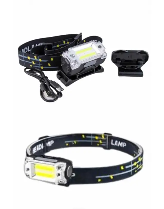 Yüksek Işıklı Şarjlı Ve Sensörlü Led Kafa Lambası Kamp Lambası
