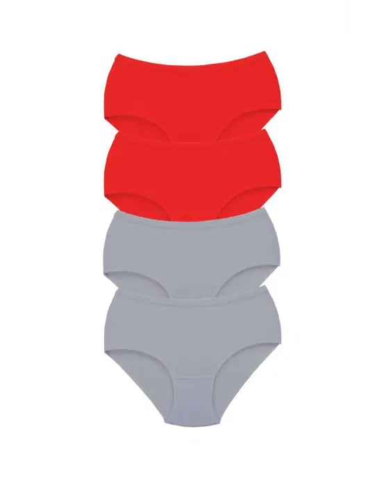 Omarı Kadın Yüksek Bel Kalın Lastik Külot Seti