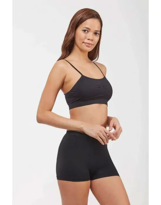 Yüksek Kalite Dikişsiz Kadın Boxer Şort