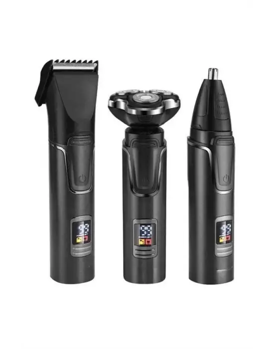 Yüksek Performanslı 3 Başlıklı Profesyonel Şarjlı Islak Ve Kuru Kullanıma Uygun