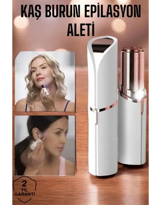 Yüksek Performanslı, Hassas Ciltler İçin Tasarlanmış Yüz Kaş Epilatörü
