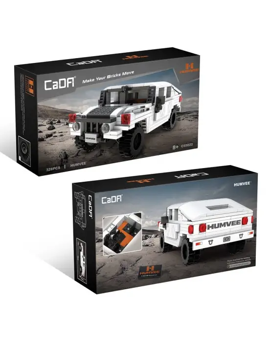 Omarı Havalı Off-Road Blok Oyuncak Seti Parça - Serbest Oyun Eğlencesi