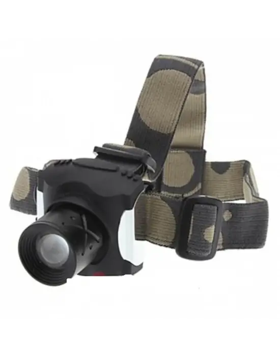 Omarı Güçlü Aydınlatma Sağlayan Kablosuz Kafa Feneri