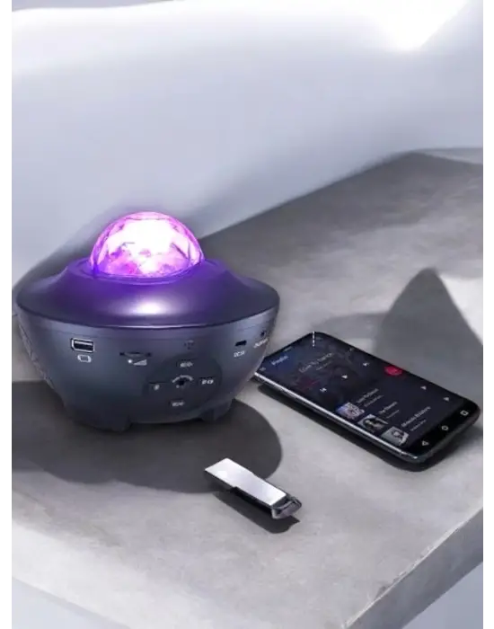 Yumurta Görünümlü Yıldızlı Projeksiyon