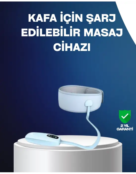 Yumuşak Dokulu Baş Masaj Bandı Günlük Kullanıma Uygun