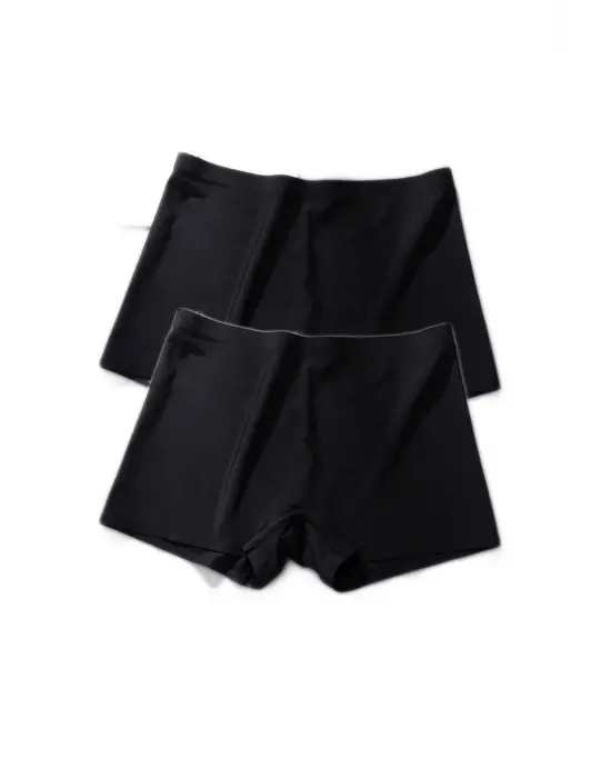 Omarı İz Bırakmayan Kadın Dikişsiz Mini Şort Boxer