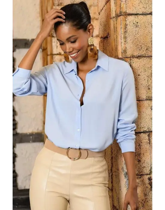 Omarı Efsane Gömlek için Hafif ve Nefes Alabilir Kumaş!