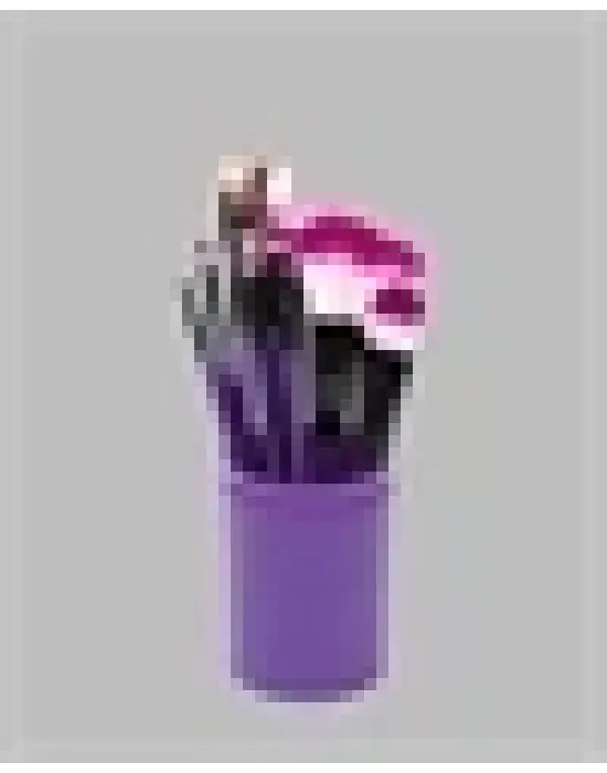 Yumuşak Fiber Kıllardan Oluşan 12li Makyaj Fırçası Seti Göz Farı Allık Ve Kontür İçin