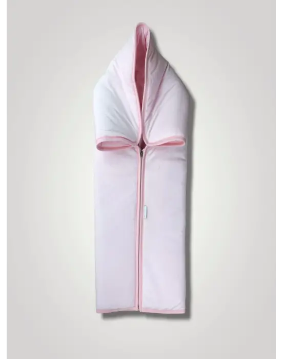 Omarı Yenidoğan Kadife Kumaş Kız Bebek Battaniyesi