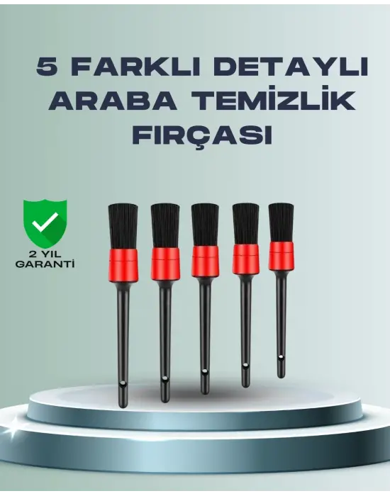 Yumuşak Kıllı Araç Bakım Fırça Takımı