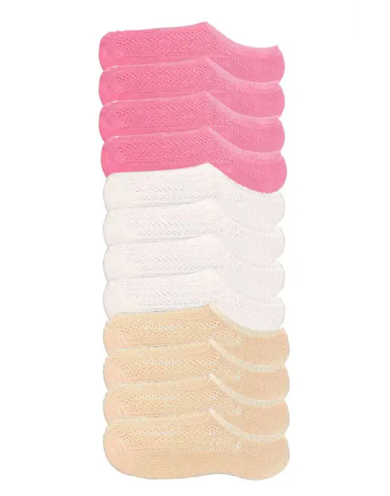 Omarı Kadın Sneaker Dantelli Çorap Seti