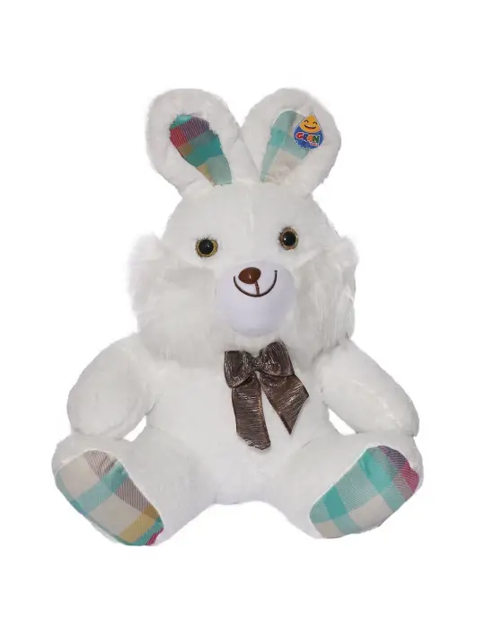 Omarı Yumuşak Peluş Badem Tavşan Oyuncak 50cm