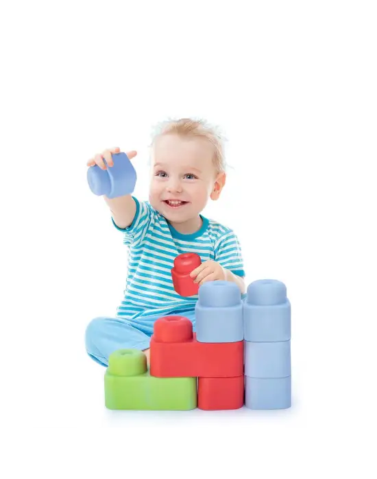 Omarı Yumuşak Bloklar Seti - 12 Parça Açık Uçlu Tasarım