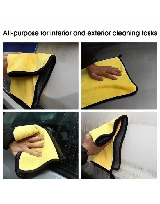 Yünlü Hassas Araba Yıkama Ve Temizlik Bezi