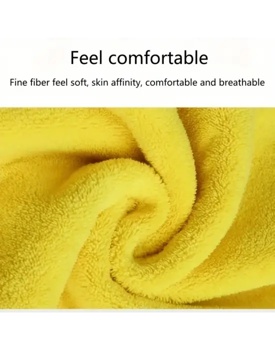 Yünlü Hassas Araba Yıkama Ve Temizlik Bezi