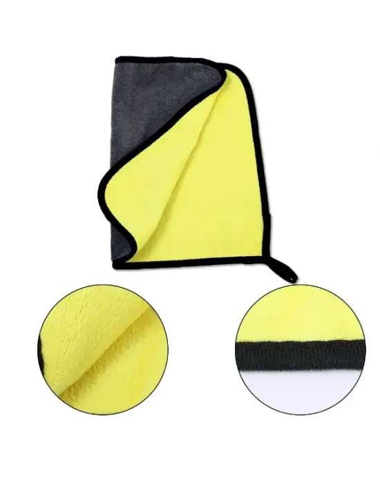 Yünlü Mikrofiber Araba Temizlik Bezi 50x70 Cm