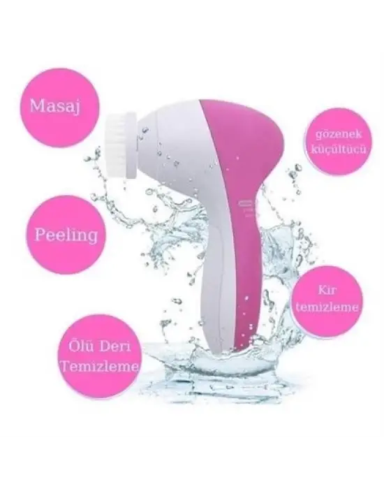 Omarı Siyah Nokta Temizleyici ve Masaj Fırçası Seti