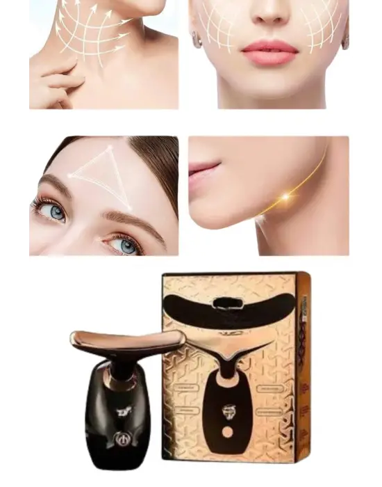 Yüz Kırışık Giderici Boyun Cilt Yüz Sıkılaştırıcı Güzellik Cihazı Gıdık Sarkma