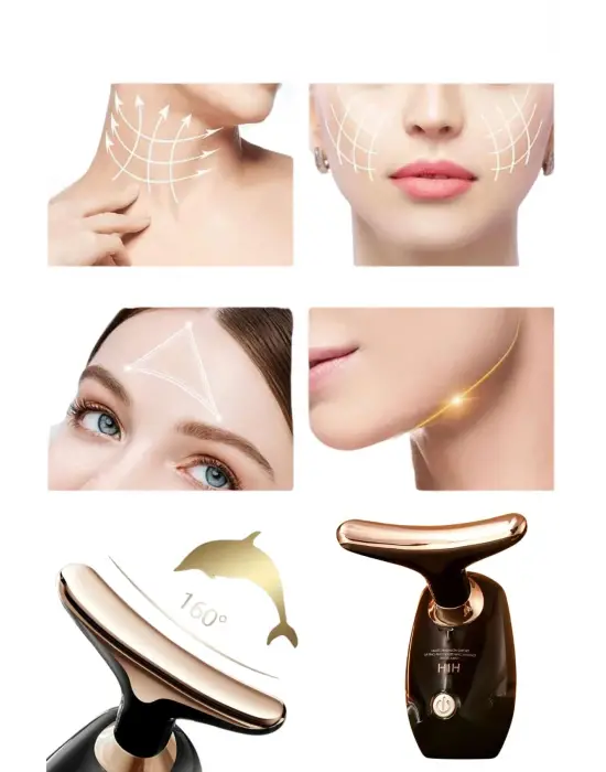 Yüz Masaj Aleti Boyun Ve Yüz Ems Güzellik Cihazı Cilt Sıkılaştırma Cilt Gençleştirme Cihazı