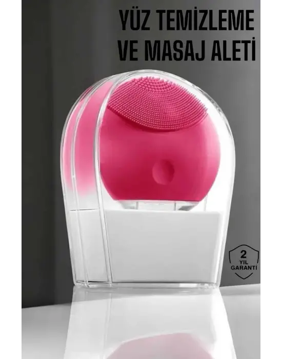 Yüz Temizleme Ve Masaj Aleti Tüm Cilt Tipleri İçin Uygun, Kan Dolaşımını Artıran