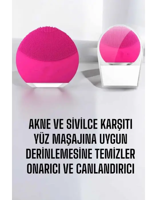 Yüz Temizleme Ve Masaj Aleti Tüm Cilt Tipleri İçin Uygun, Kan Dolaşımını Artıran