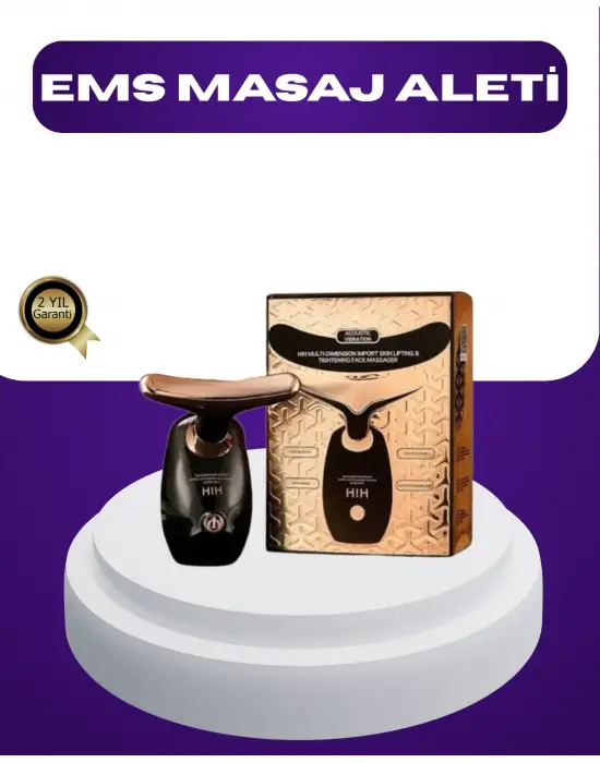 Yüz Ve Boyun İçin Cilt Sıkılaştırıcı Masaj Cihazı