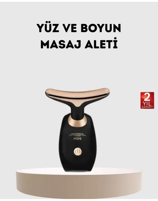 Yüz Ve Boyun İçin Cilt Sıkılaştırma Ve Kolajen Artırıcı Bakım Cihazı