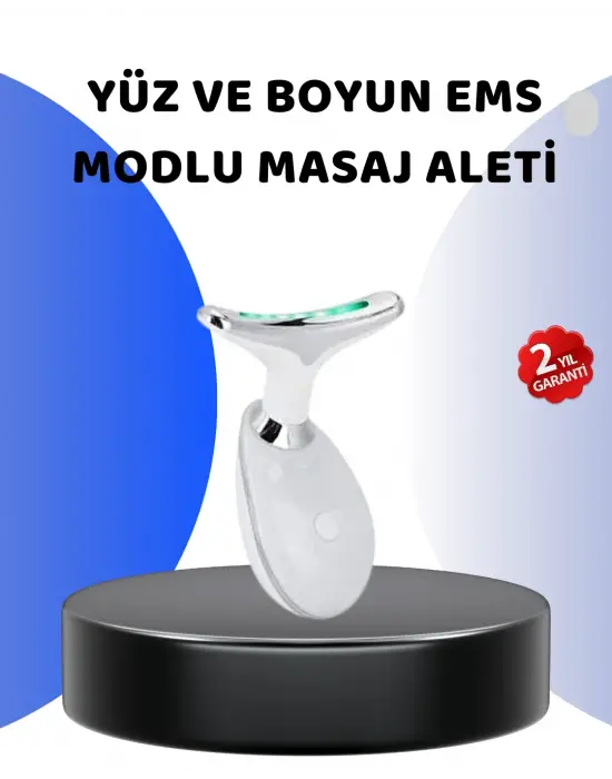 Yüz Ve Boyun İçin Led Işık Terapili Bakım Cihazı