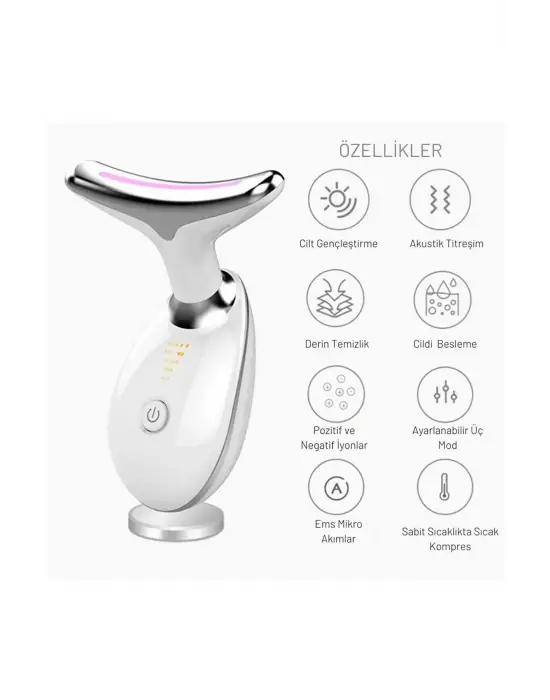Yüz Ve Boyun Kırşıklık Giderici Ems Güzellik Cihazı ( Gıdık,sarkma,kırışıklık)