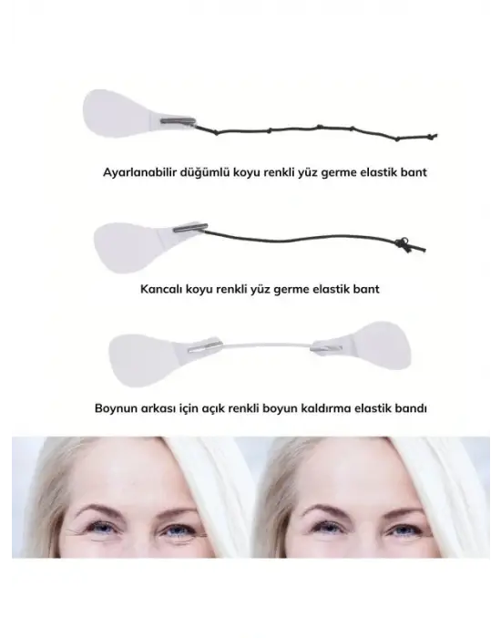 Yüz Yogası Gerdirme Bandı 40 Adet
