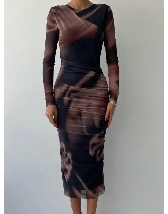 Omarı Zarif Tül Elbise Modelleri İncele