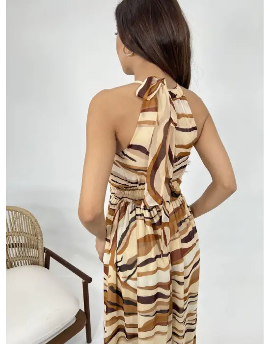 Omarı Sade Şıklık: Venedik Desenli Elbise