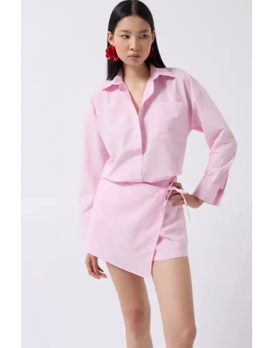 Omarı Zarif Detaylarla Eşsiz Etek