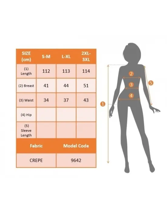 Omarı Yumuşak Kumaşlı Kruvaze Yaka Elbise