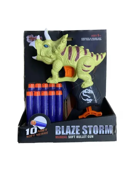 ZC7128-26-27-28 Yumuşak Mermili Dinazor - Vardem Oyuncak