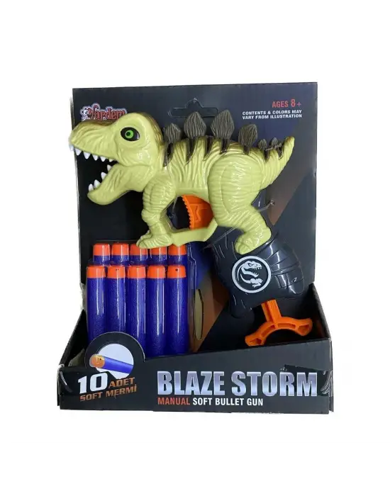 ZC7128-26-27-28 Yumuşak Mermili Dinazor - Vardem Oyuncak