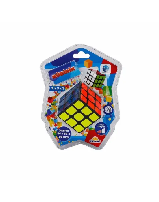Omarı Eğlenceli ve Zekice Oyun: 3x3x3 Zeka Küpü