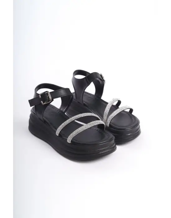 Rahat Tabanlı Bayan Sandalet