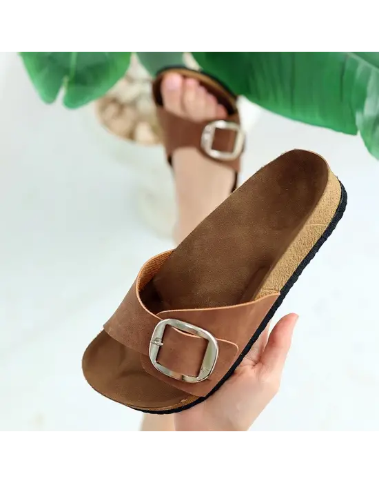 Modern Taba Nubuk Terlik