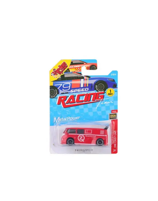 ZQ11311 -Vardem Kartela  Metal Tekli Araba 1:64