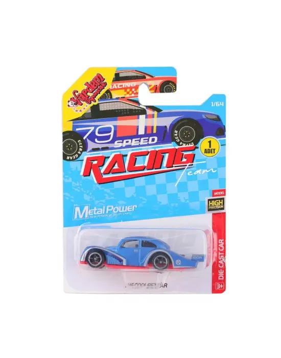 ZQ11311 -Vardem Kartela  Metal Tekli Araba 1:64