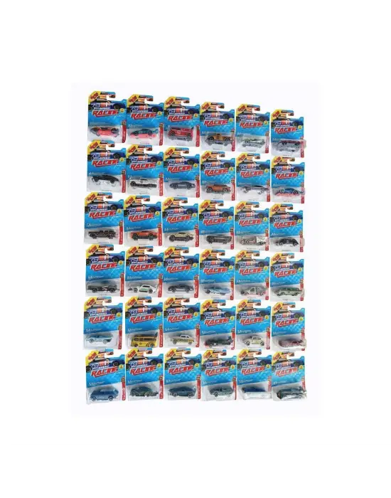 ZQ11311 -Vardem Kartela  Metal Tekli Araba 1:64